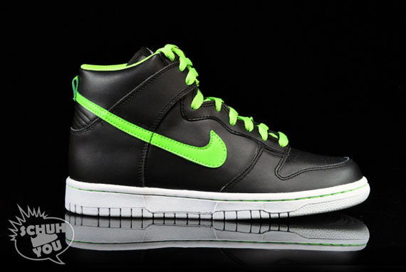 Nike Dunk High Gs Glow Blk 04