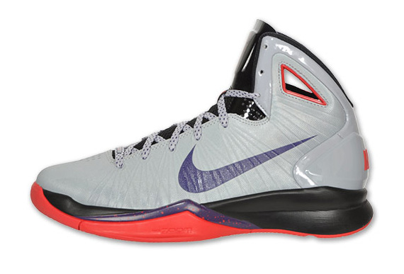 Nike Hyperdunk 2010 Grey Purple Infrared Black 01