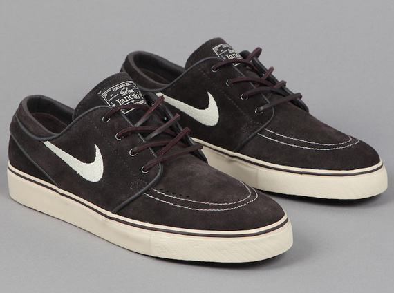 Nike Sb Zoom Stefan Janoski Brown Suede Beige 05