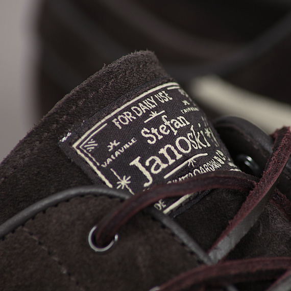 Nike Sb Zoom Stefan Janoski Brown Suede Beige 07