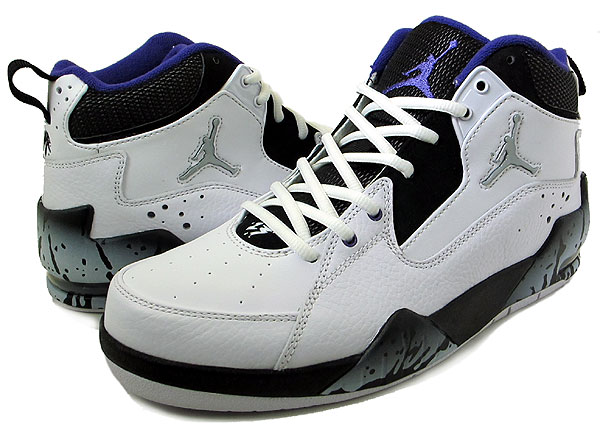 Air Jordan Classic 90 – White – Metallic Silver – Varsity Purple – Black