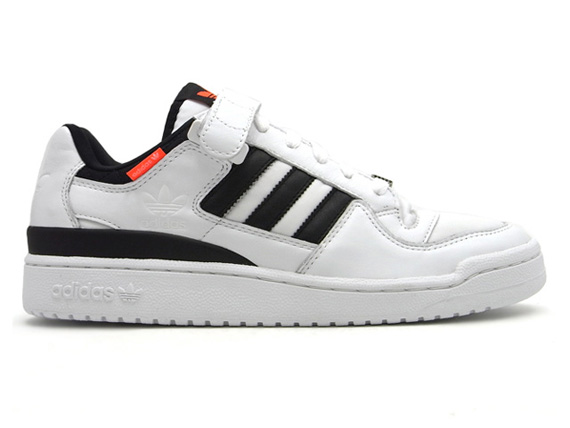 Adidas Forum Low White Black Orange