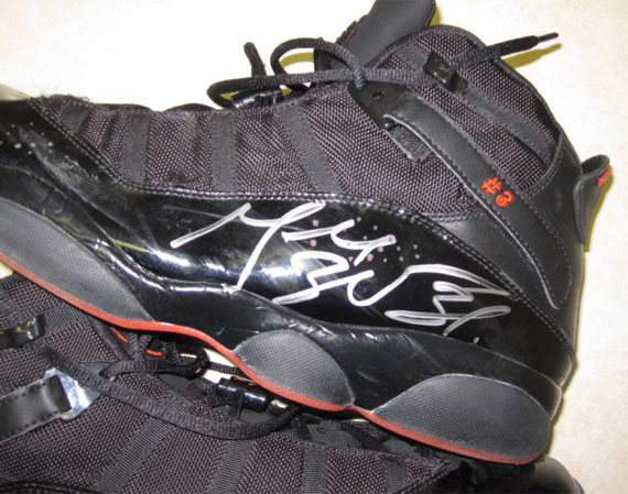 Jordan Six Rings Gerald Wallace Game Worn Autographed Pe 04