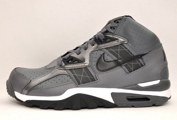 Nike Air Trainer Sc High Grey Black White 1