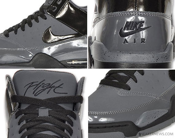 Nike Air Flight Classic – Grey – Black