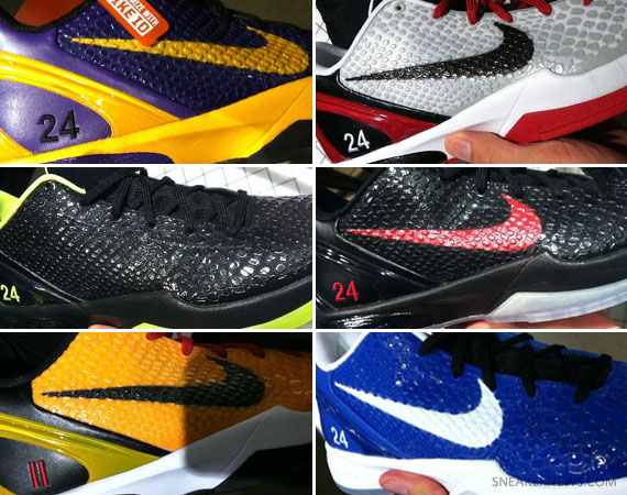 Nike Zoom Kobe VI iD – Finished Samples