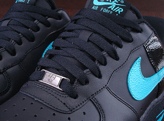 Nike Air Force 1 Low Black Chlorine Blue 315122 037 03