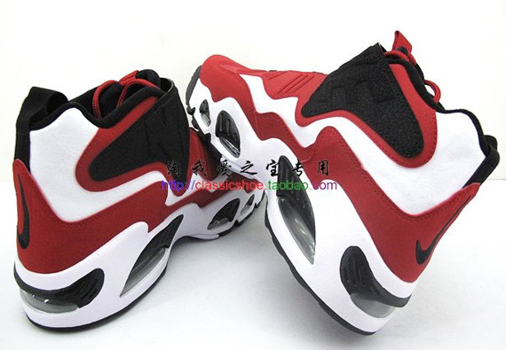 Nike Air Griffey Max 1 White Black Sport Red Metallic Silver Classicshoe 07