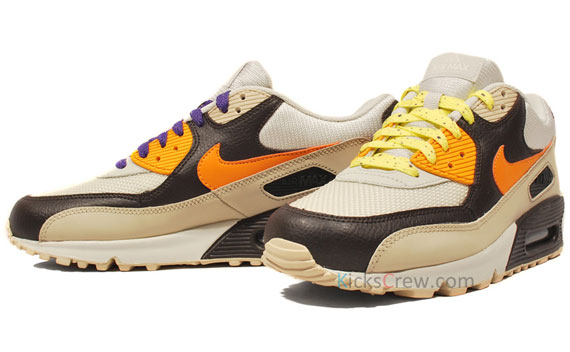 Nike Air Max 90 Acg Velvet Brown Circuit Orange 05