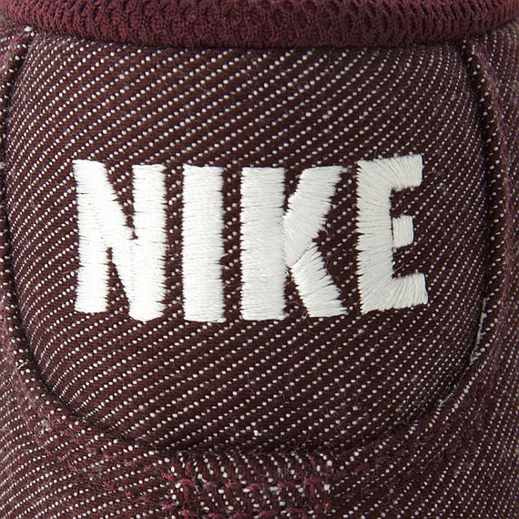 Nike Blazer Mid Burgundy Denim 4