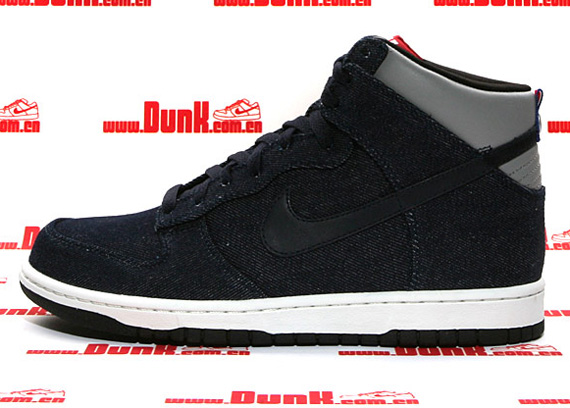 Nike Dunk High Premium Fff Pack Obsidian Medium Grey Sail Black 09