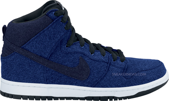 Nike Sb Dunk High Premium Midnight Navy Obsidian February 2011 01