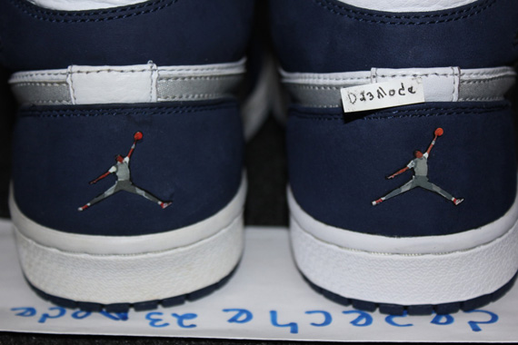 Air Jordan 1 Obsidian White Unreleased Jumpman Sample 05