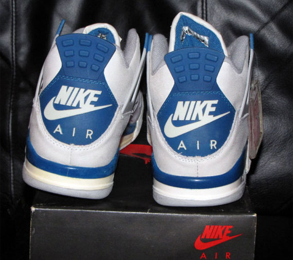 Air Jordan Iv Off White Military Blue Original Ebay 03