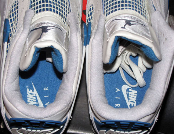 Air Jordan Iv Off White Military Blue Original Ebay 05