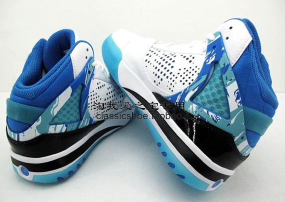 Air Jordan Phase 23 Hoops - White - Mineral Blue - Light Italy Blue - Black