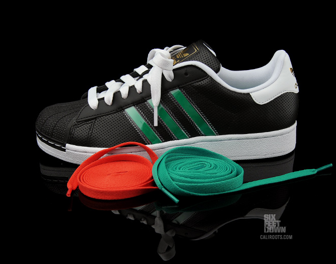 Adidas Originals Superstar Ii Is Black White Gold 5