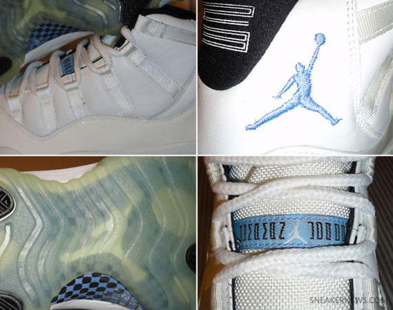 Air Jordan XI Retro 'Columbia' - 2000 Sample on eBay