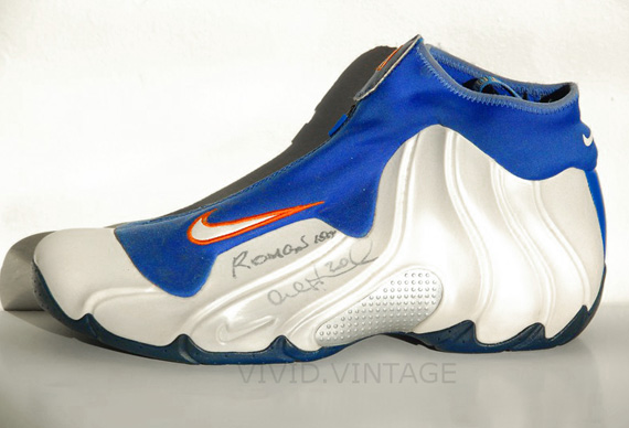 Nike Air Flightposite 1 Allan Houston Autographed Pe 08