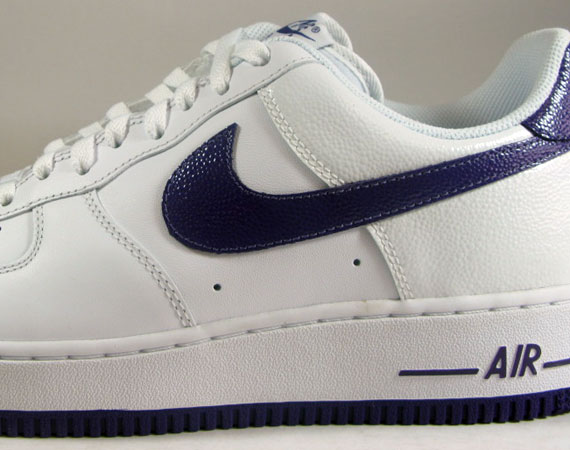 Nike Air Force 1 Low - White - Club Purple | Available