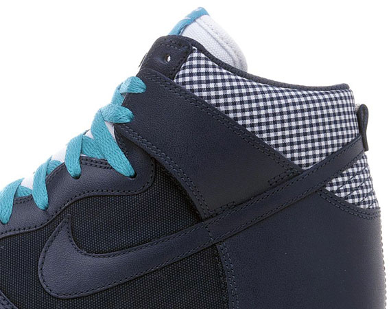 Nike Dunk High – Obsidian – Gingham @ JD Sports