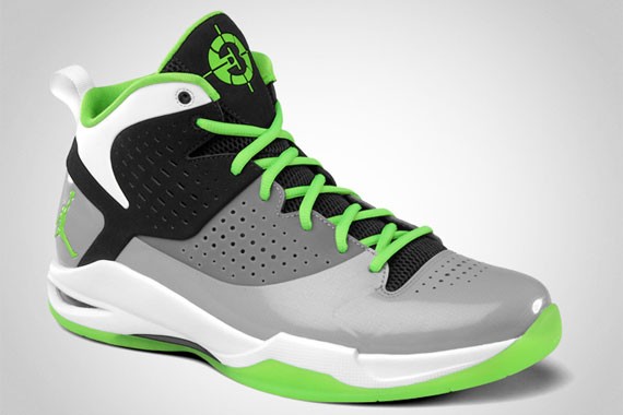 Air Jordan Fly Wade Radiant Green White Black 01
