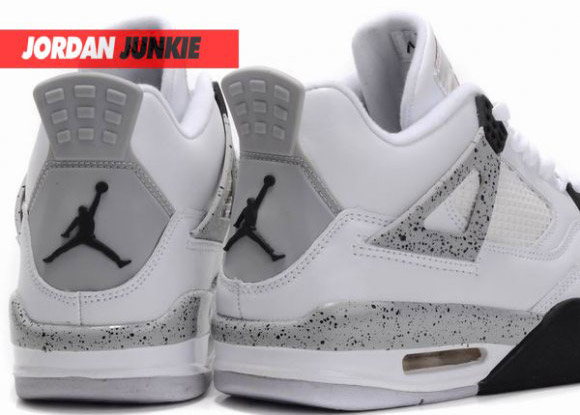Air Jordan Iv White Cement Grey 2012 1