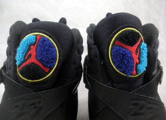 Air Jordan VIII 'Aqua' - Upside-Down Logo