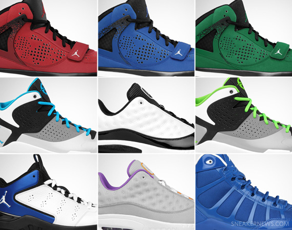Jordan Brand June 2011 Footwear Releases