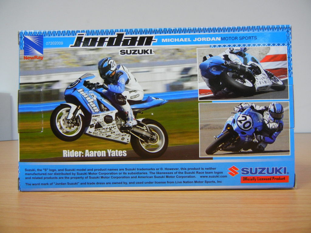 Jordan Motorsports Air Jordan Xx3 Suzuki Toy Motorcycle 3