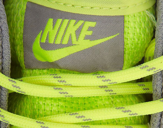 Nike Blazer Mid - Medium Grey - Volt
