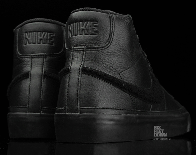 Nike Blazer Mid Premium – Black – Chenille Swoosh