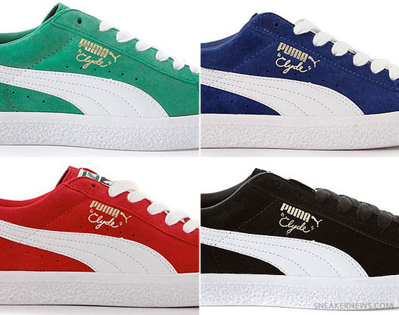 Puma Clyde 'Script' - Summer 2011 Colorways