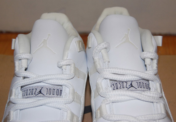 Air Jordan XI Low – White – Light Zen Grey – Unreleased Sample