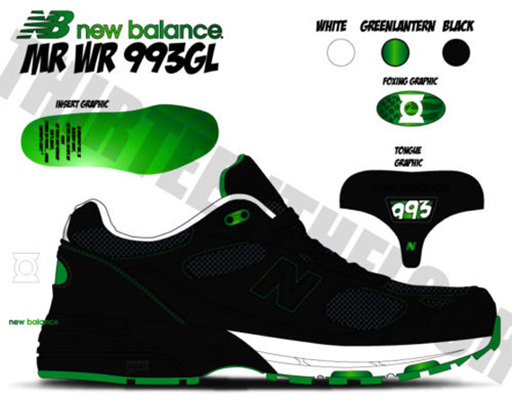 Green Lantern X New Balance 993 5