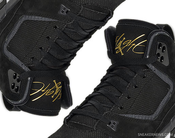 Jordan SC-2 – Black – City Grey – Metallic Gold