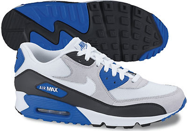 Nike Air Max 90 Spring 2012 Anthracite Obsidian Soar White
