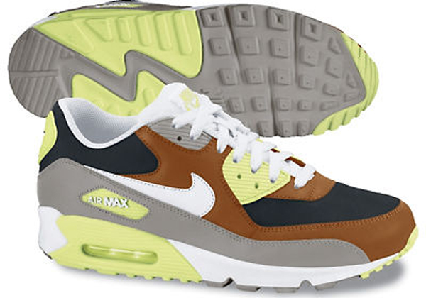 Nike Air Max 90 Spring 2012 Hazelnut Black Medium Grey White