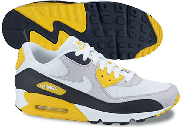 Nike Air Max 90 Spring 2012 White Obsidian Neutral Grey