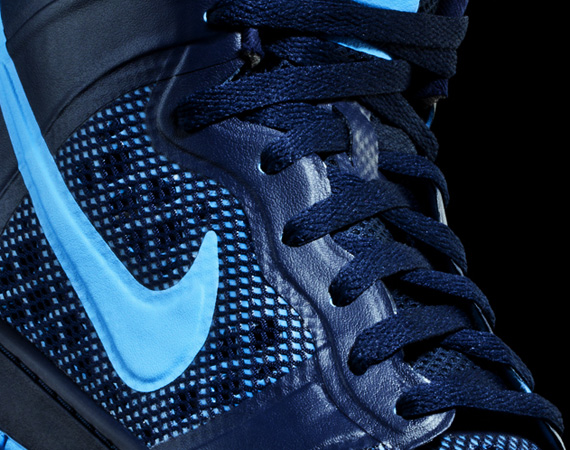 Nike Dunk High Hyperfuse - Navy - Light Blue