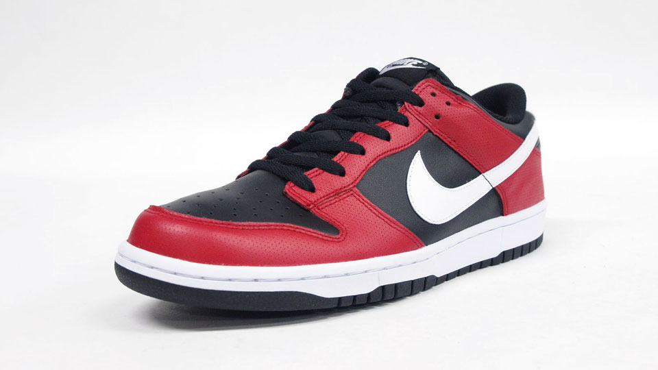 Nike Dunk Low Micro Perf Pack Black White Sport Red 2
