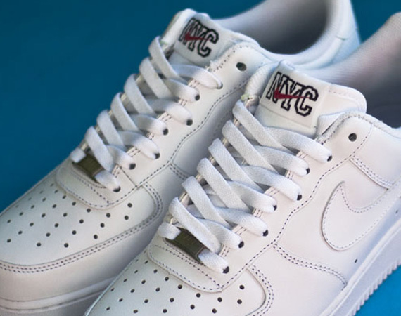 Nike Air Force 1 Low 'White-on-White' NYC