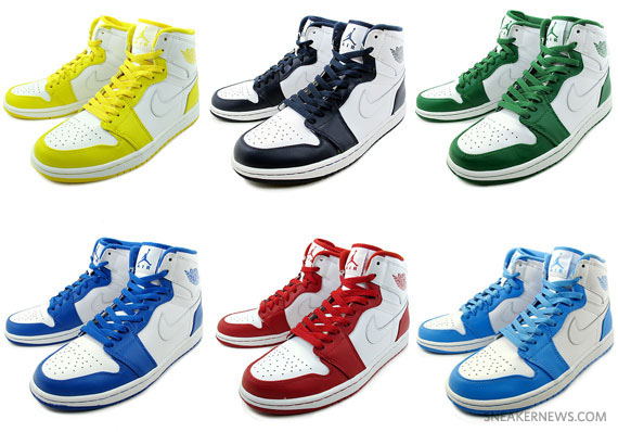 Air Jordan 1 Retro High – Fall 2011 Colorways | New Images