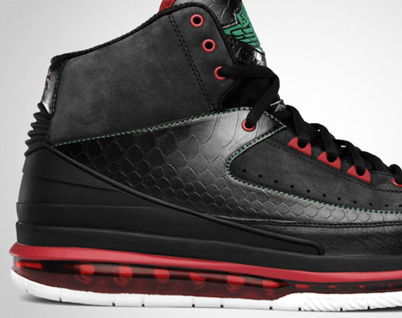 Air Jordan 2.0 – Black – Classic Green – Varsity Red | Release Reminder
