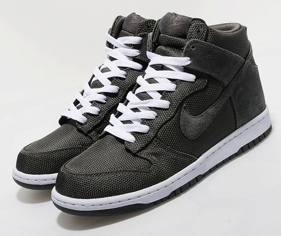 Nike Dunk High Premium Medium Fog Grey White Size 04