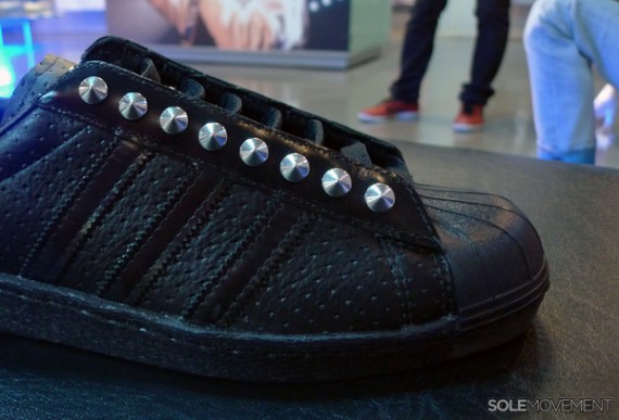 adidas Originals Superstar 80s - Black - Studded
