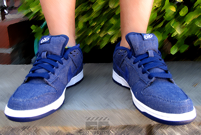 Nike 6.0 Wmns Dunk Low Blue Denim 2