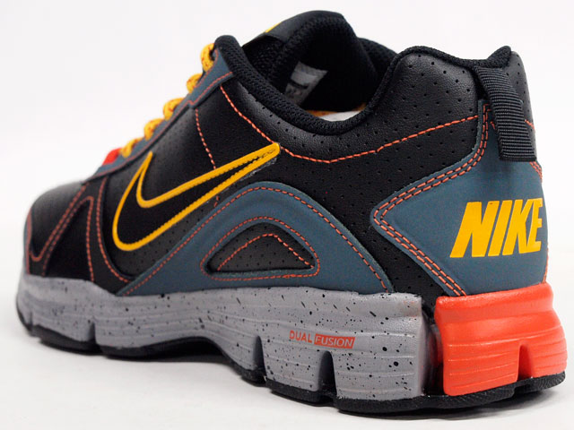 Nike Dual Fusion Tr Ii Otr Black Slate Blue Team Orange 2