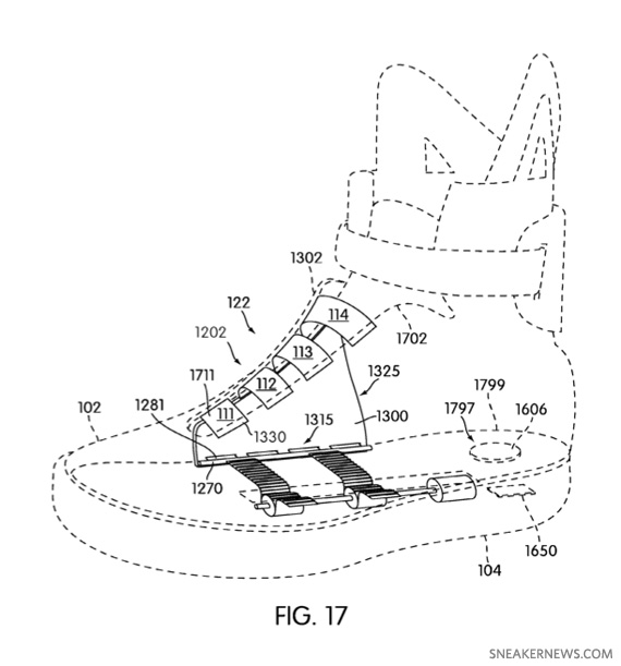 Nike Mag Technology Patent 13