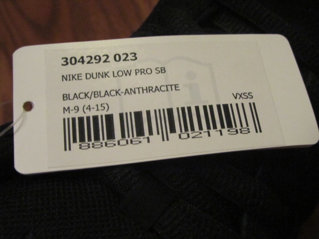 Nike Sb Dunk Low Black Anthracite 6